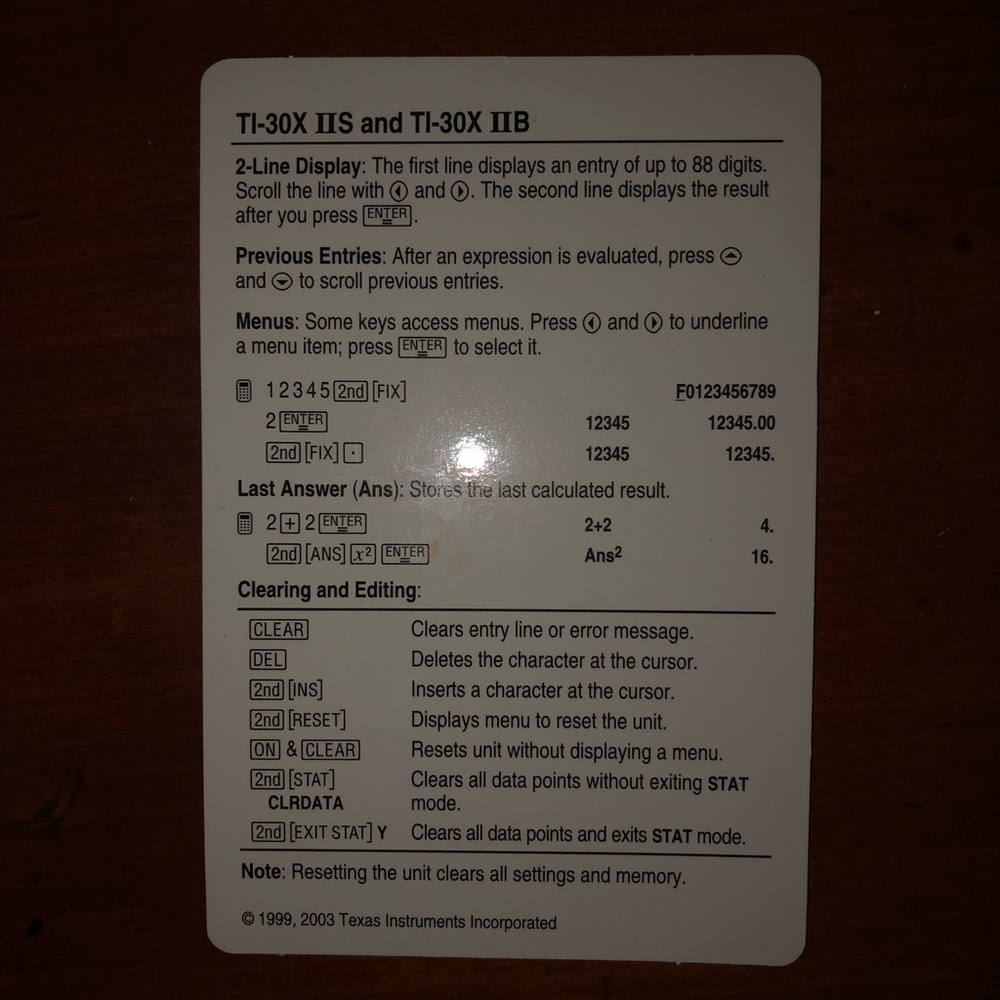 TI-30X Calculator Brand New - Picture 5 of 5